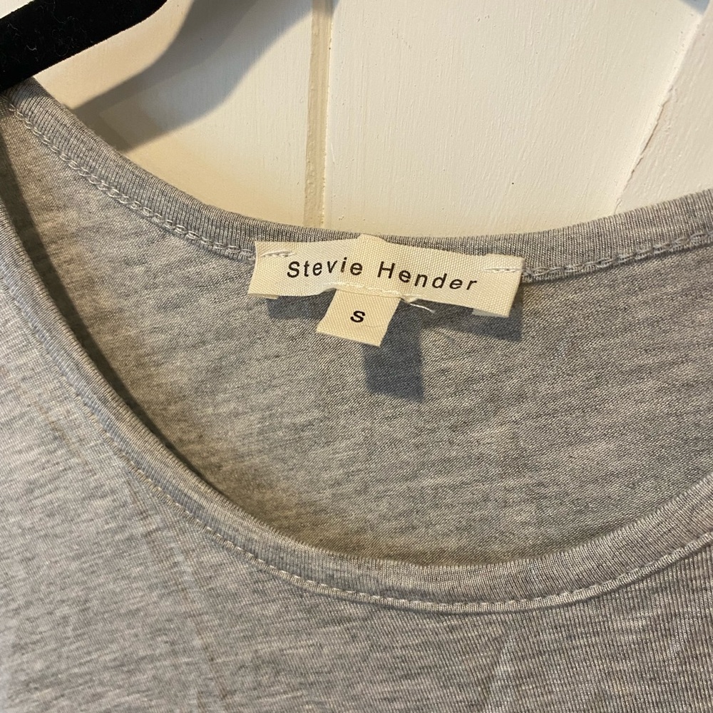 NWOT Gray Fitted Midi Dress